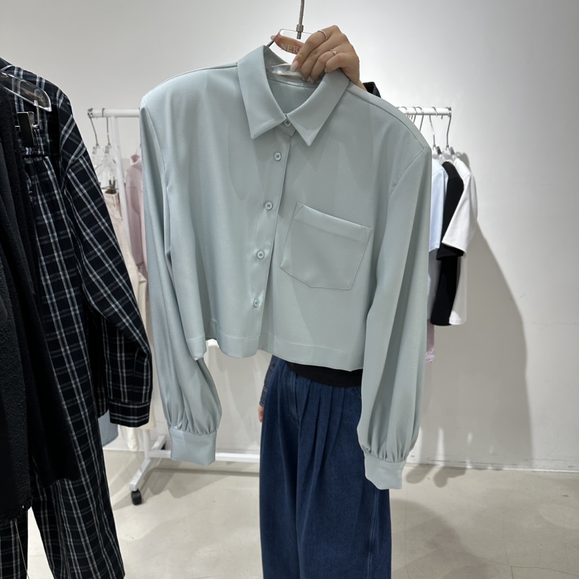 NEROLI 36韓國直郵實拍女裝新款時尚人氣休閑襯衫蕾絲衫NEROLI 36襯衫/蕾絲衫圖色2