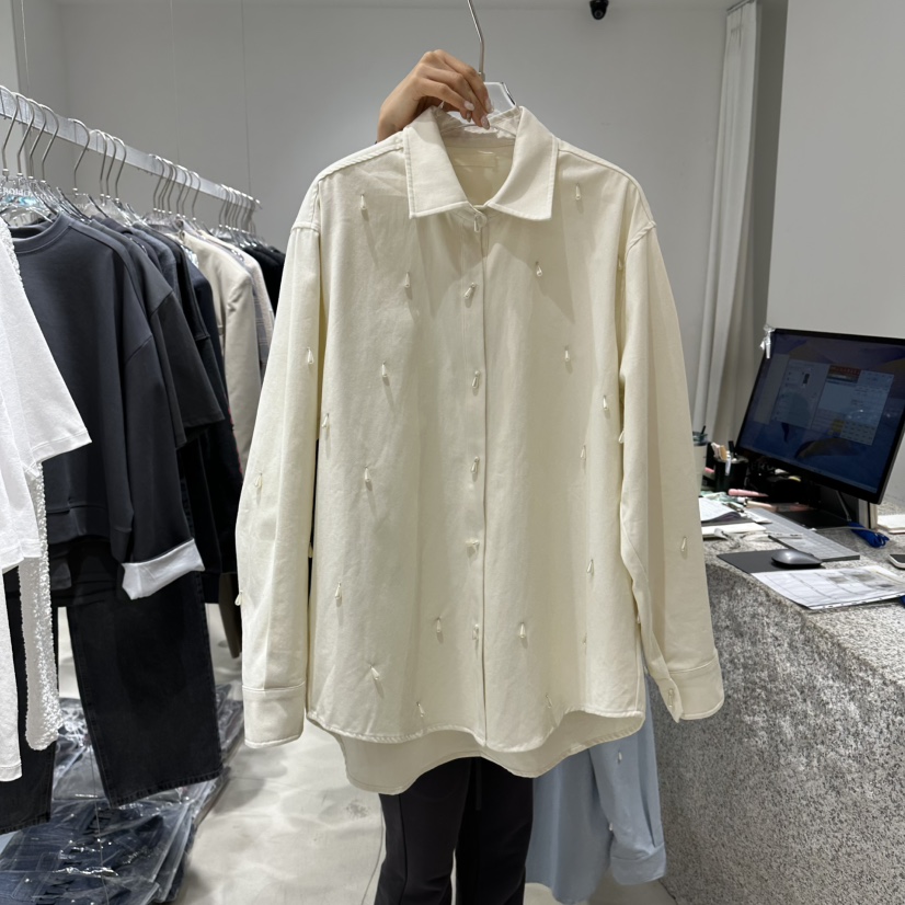 NEROLI 36韓國東大門代購女裝新款熱賣職業推薦襯衫蕾絲衫NEROLI 36襯衫/蕾絲衫圖色2