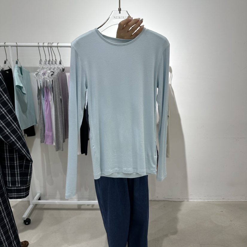 NEROLI 36韓國東大門代購女士新款26春夏職業時尚長袖T恤NEROLI 36長袖T恤圖色3
