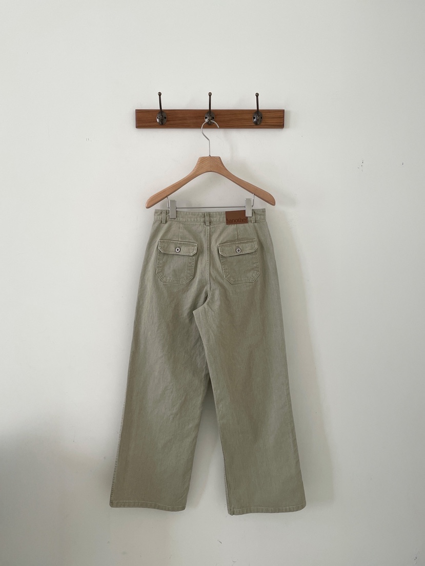 3 ANOTHER韓國直郵女裝新品推薦休閑熱賣人氣休閑褲口袋3 ANOTHER休閑褲