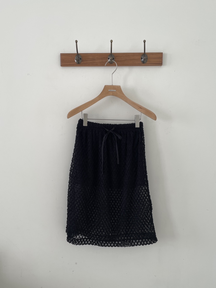 3 ANOTHER韓國直郵實拍女士新品26春夏半身裙中短裙蕾絲花3 ANOTHER半身裙/中短裙圖色2