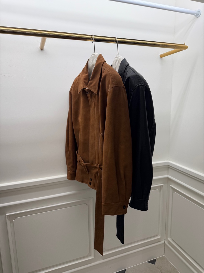 ETER韓國直郵實拍女裝新款休閑職業人氣26春夏夾克含腰帶皮革eter/VERSO夾克