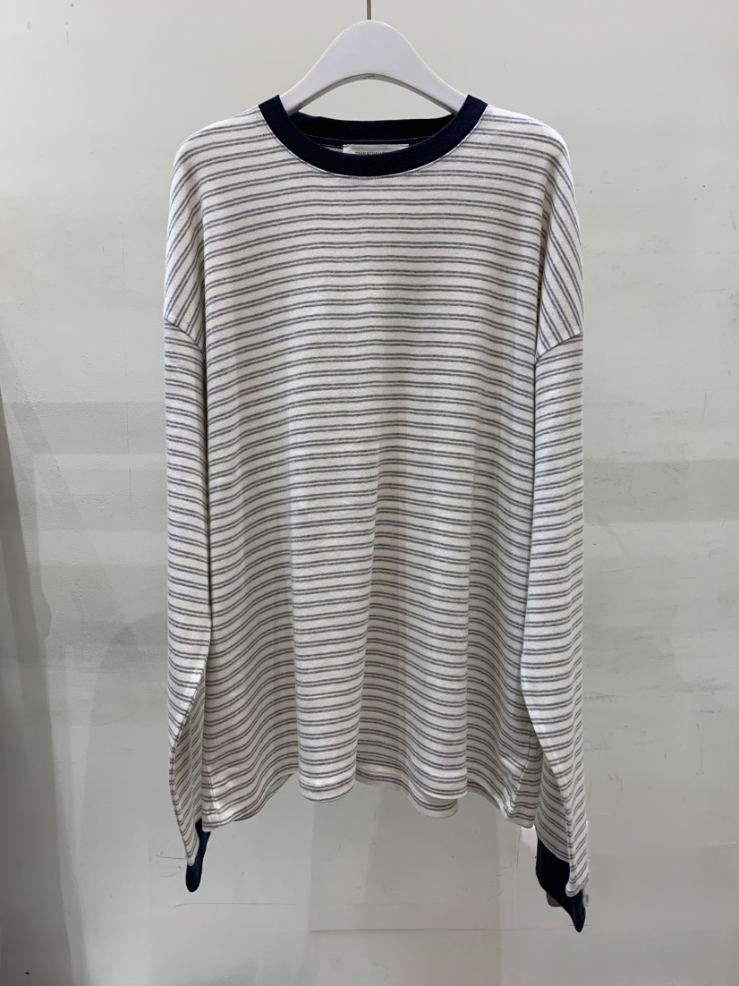 THE SIGNATURE韓國直郵實拍女士新款熱賣人氣長袖T恤條紋THE SIGNATURE長袖T恤圖色1