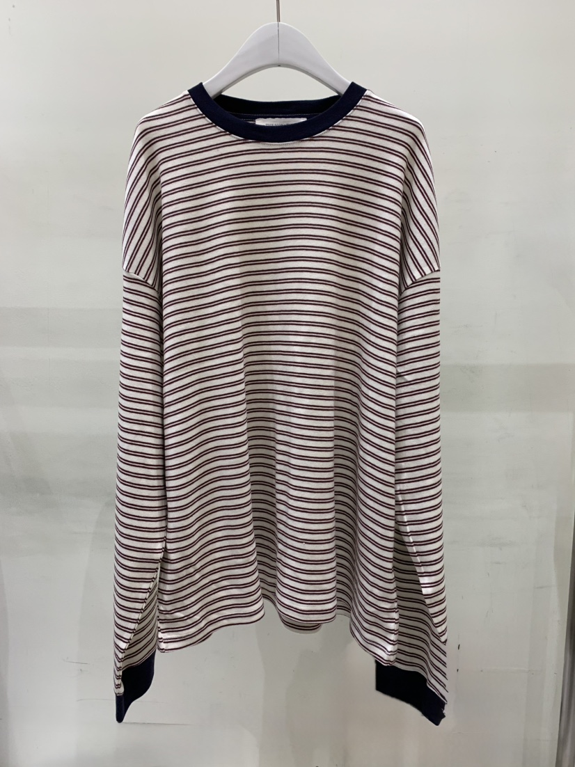 THE SIGNATURE韓國直郵實拍女士新款熱賣人氣長袖T恤條紋THE SIGNATURE長袖T恤圖色3