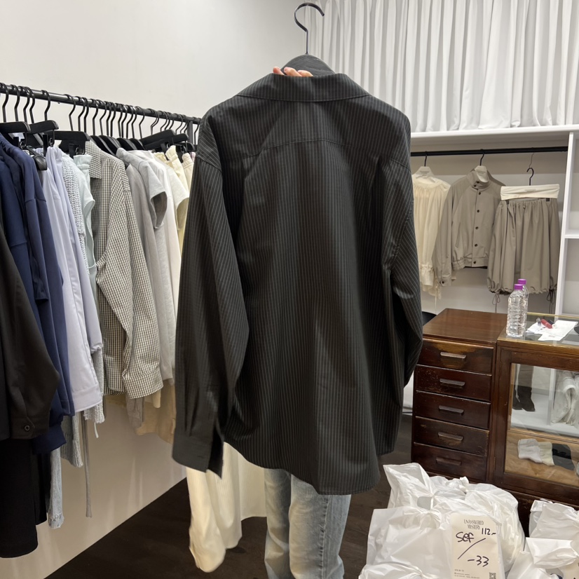 UNANSWERED-MYSTERY/FIFO韓國直郵女士新款26春夏襯衫蕾絲衫UNANSWERED-MYSTERY/FIFO襯衫/蕾絲衫