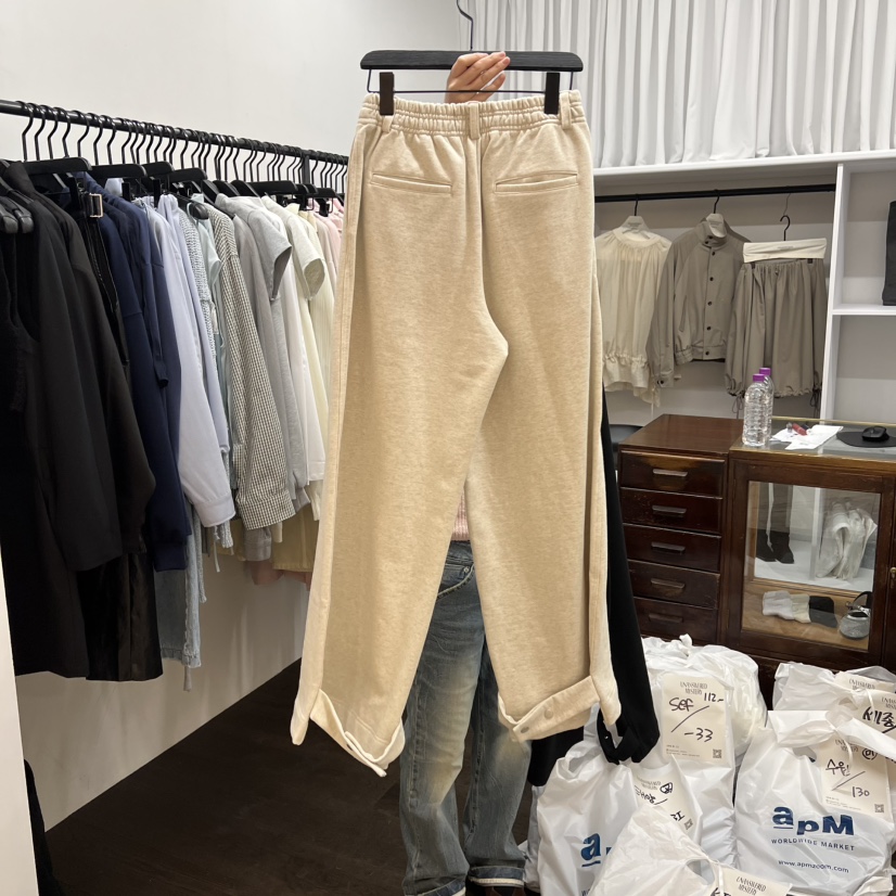 UNANSWERED-MYSTERY/FIFO韓國代購女裝新款人氣熱賣休閑褲UNANSWERED-MYSTERY/FIFO休閑褲