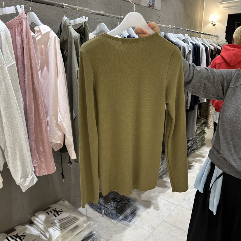 MIXXIN韓國東大門直郵女裝新品休閑時尚人氣26春夏長袖T恤MIXXIN長袖T恤