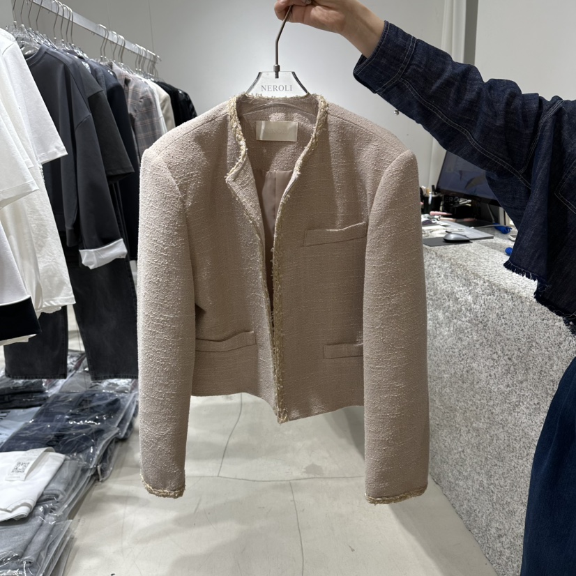 NEROLI 36韓國直郵女裝新品時尚熱賣推薦人氣職業26春夏夾克NEROLI 36夾克圖色1