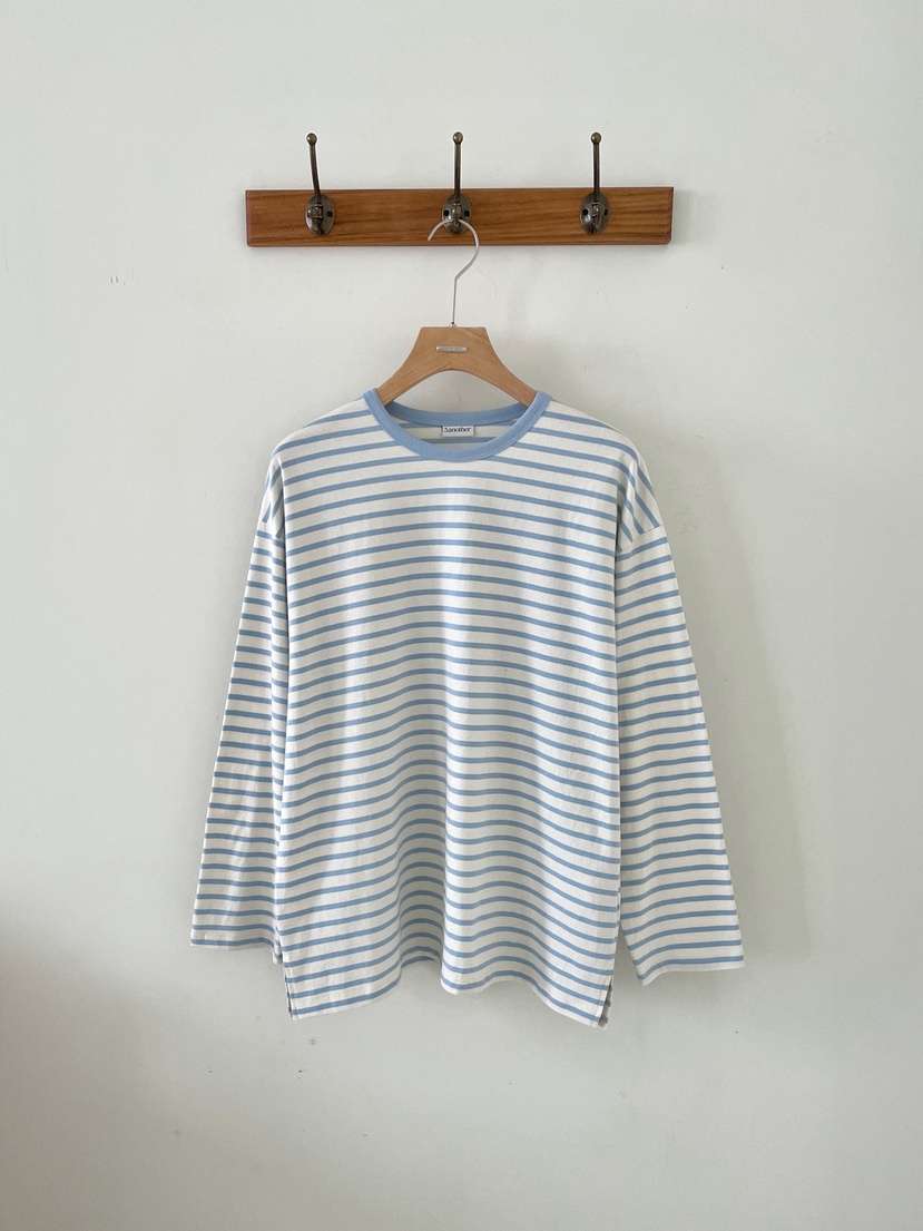 3 ANOTHER韓國直郵實拍女士新品職業熱賣休閑人氣長袖T恤3 ANOTHER長袖T恤圖色3