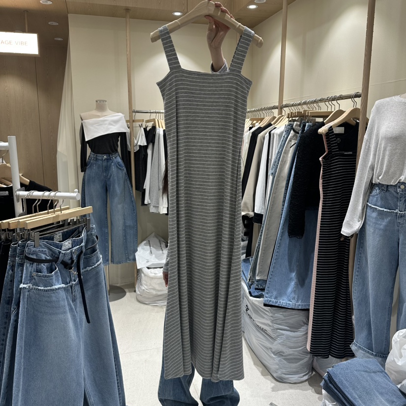 VINTAGE VIBE韓國東大門直郵女士新款人氣休閑推薦連衣裙VINTAGE VIBE連衣裙