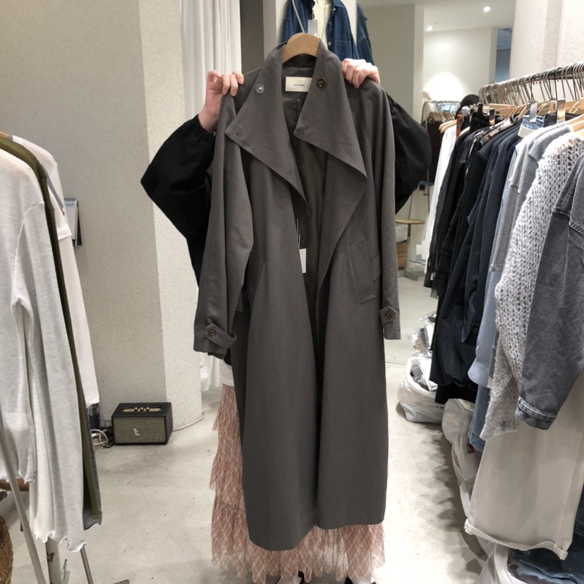 SSEMIENNE東大門直郵女士新品推薦熱賣職業人氣時尚長款風衣SSENIQUE長款風衣圖色2