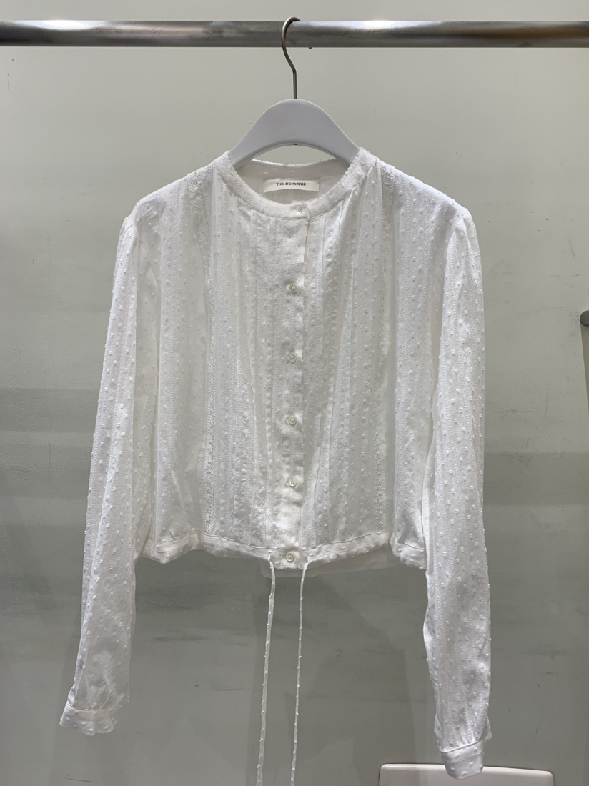 THE SIGNATURE東大門代購女裝新款真品職業休閑襯衫蕾絲衫THE SIGNATURE襯衫/蕾絲衫圖色1