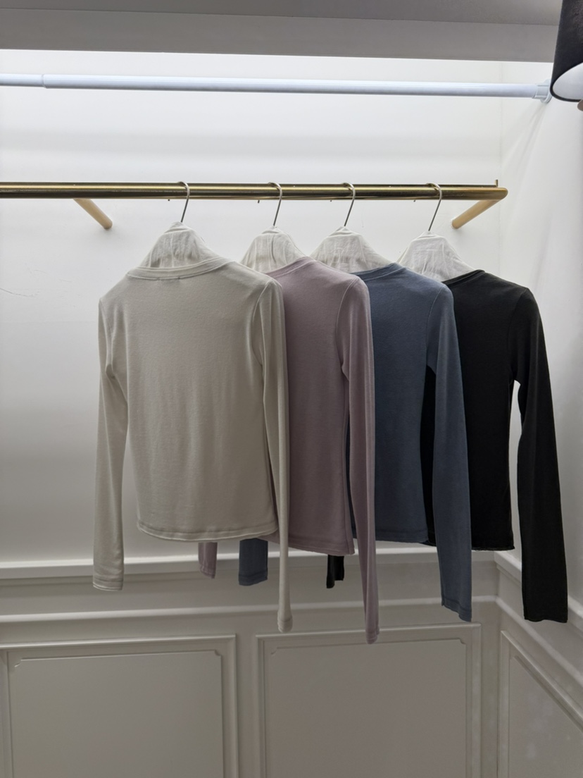 ETER韓國直郵女裝新品人氣真品熱賣推薦時尚職業休閑長袖T恤eter/VERSO長袖T恤