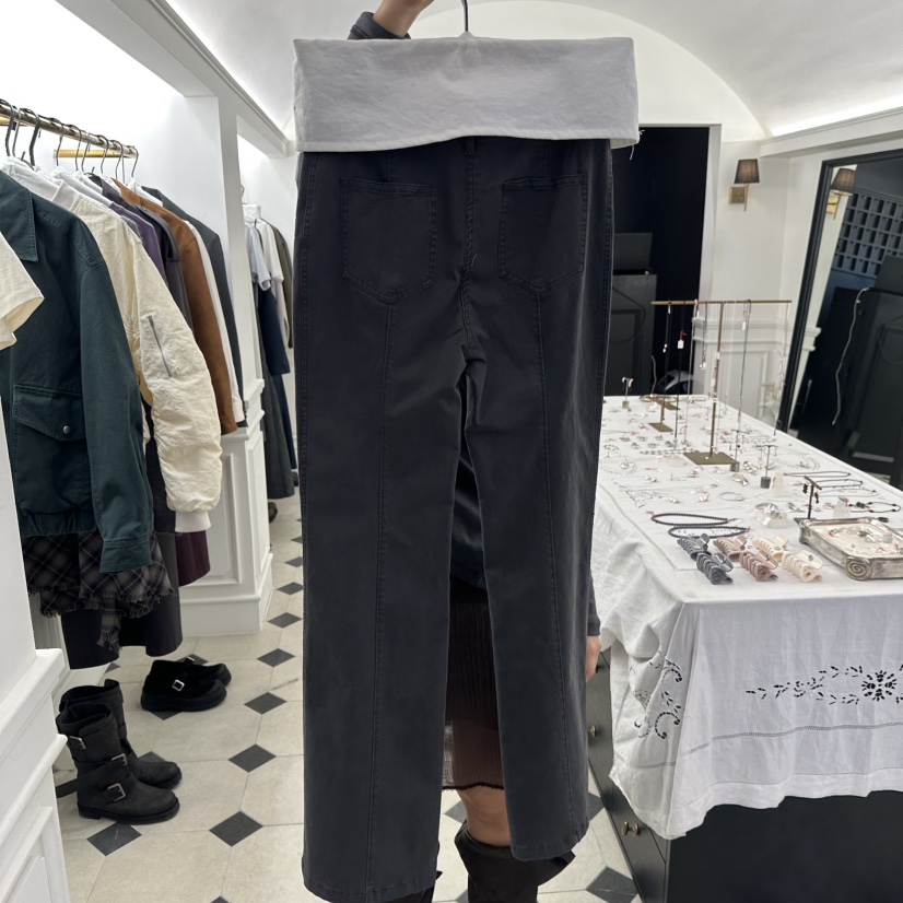 ETER韓國直郵女裝新品熱賣職業26春夏人氣真品時尚休閑褲eter/VERSO休閑褲