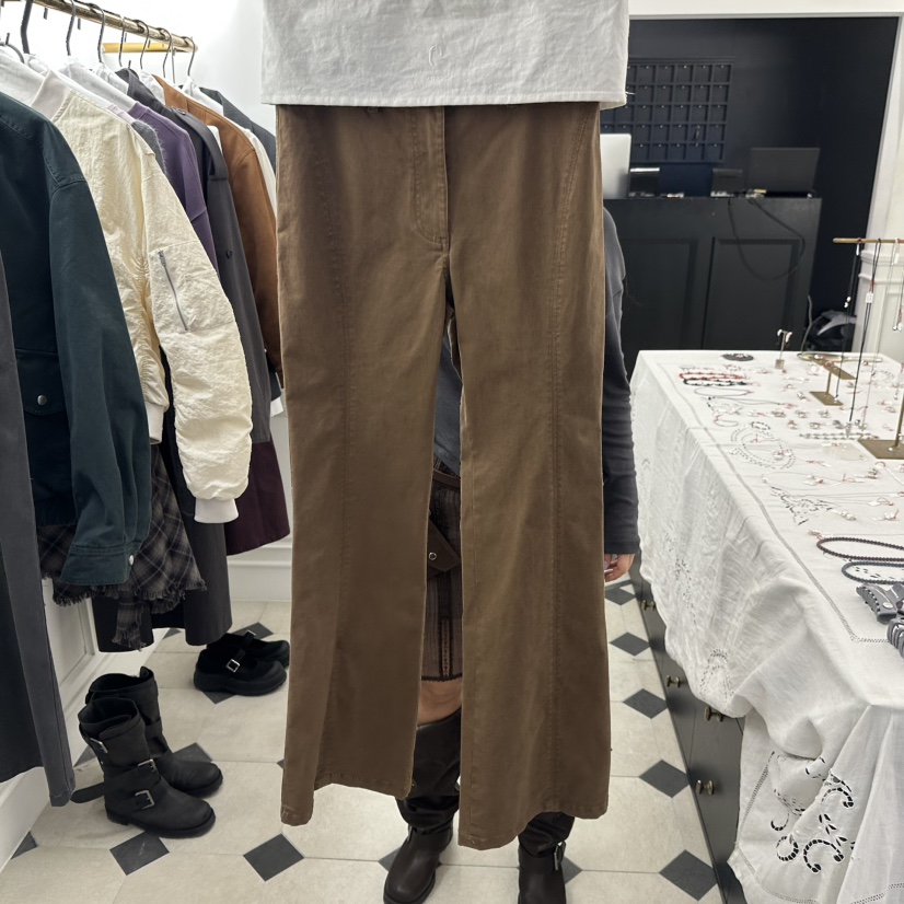 ETER韓國直郵女裝新品熱賣職業26春夏人氣真品時尚休閑褲eter/VERSO休閑褲圖色1