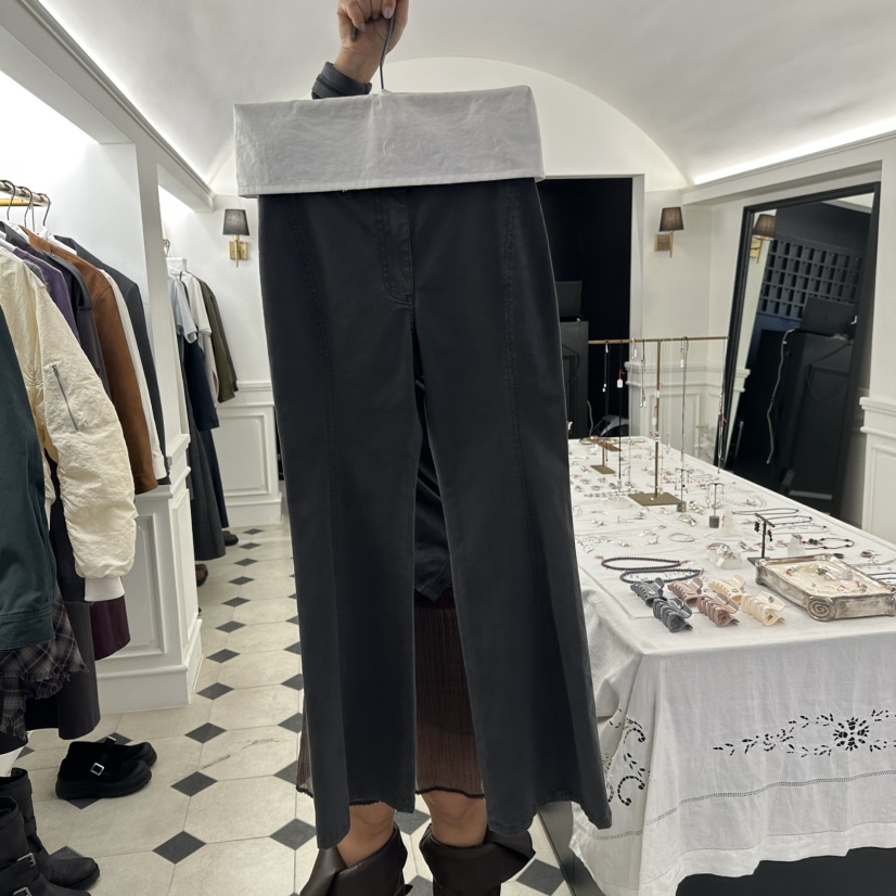 ETER韓國直郵女裝新品熱賣職業26春夏人氣真品時尚休閑褲eter/VERSO休閑褲圖色2