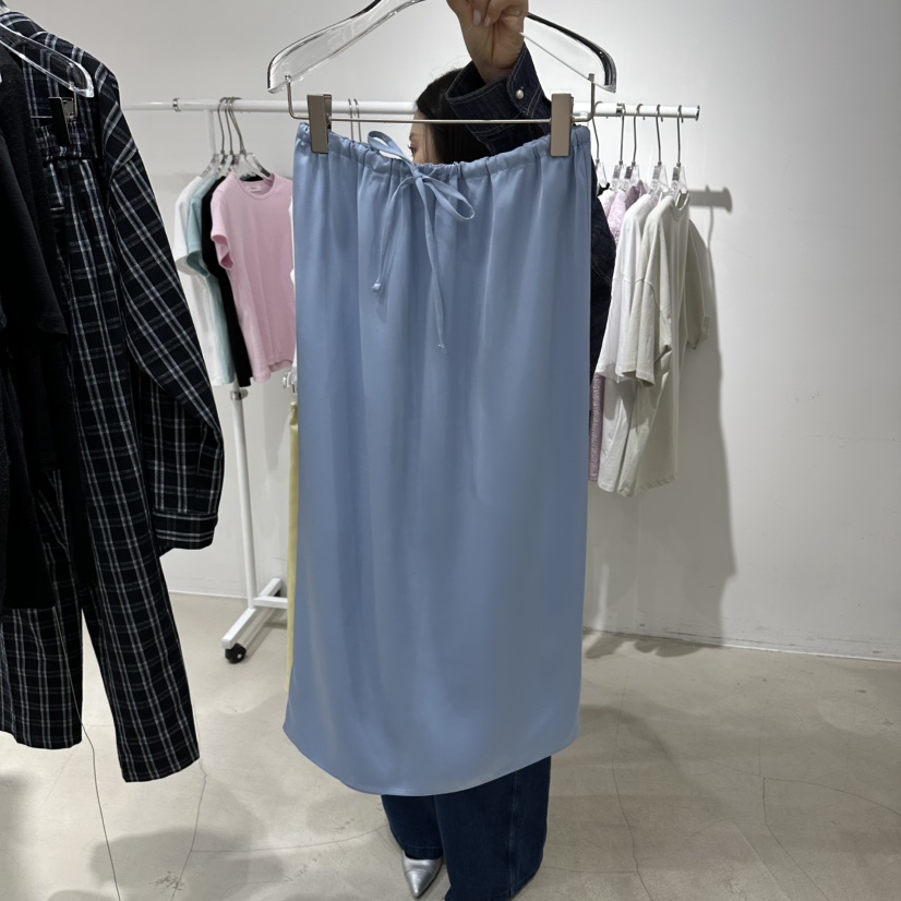 NEROLI 36東大門實拍女裝新款時尚熱賣休閑真品長裙緞面NEROLI 36長裙圖色1