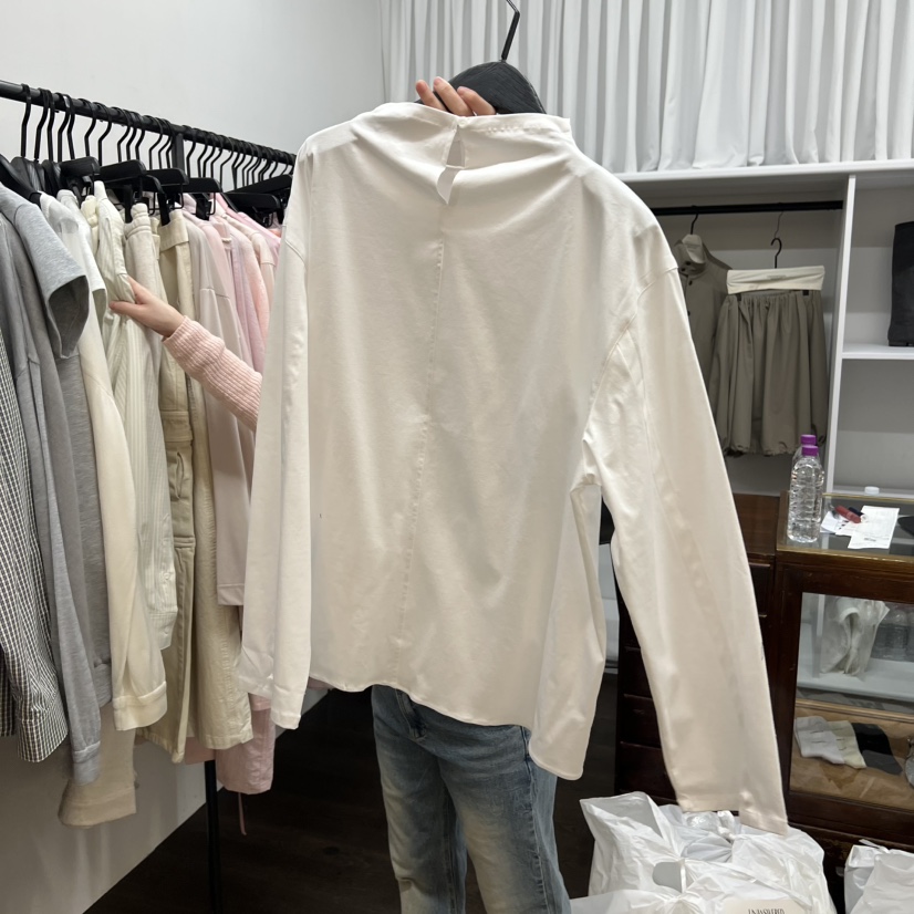 UNANSWERED-MYSTERY/FIFO東大門實拍女士新款熱賣襯衫蕾絲衫絲綢UNANSWERED-MYSTERY/FIFO襯衫/蕾絲衫