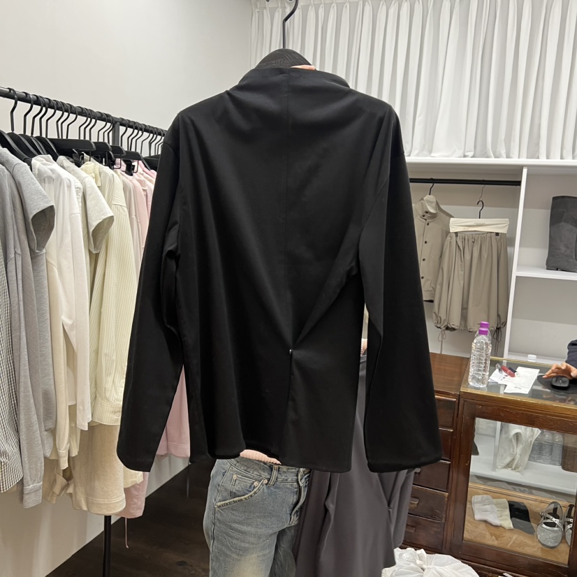 UNANSWERED-MYSTERY/FIFO東大門實拍女士新款熱賣襯衫蕾絲衫絲綢UNANSWERED-MYSTERY/FIFO襯衫/蕾絲衫圖色3