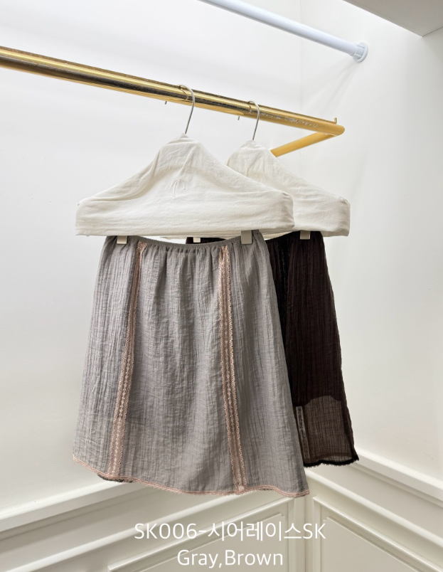 ETER東大門代購女裝新品休閑真品推薦時尚職業短裙透明蕾絲eter/VERSO短裙