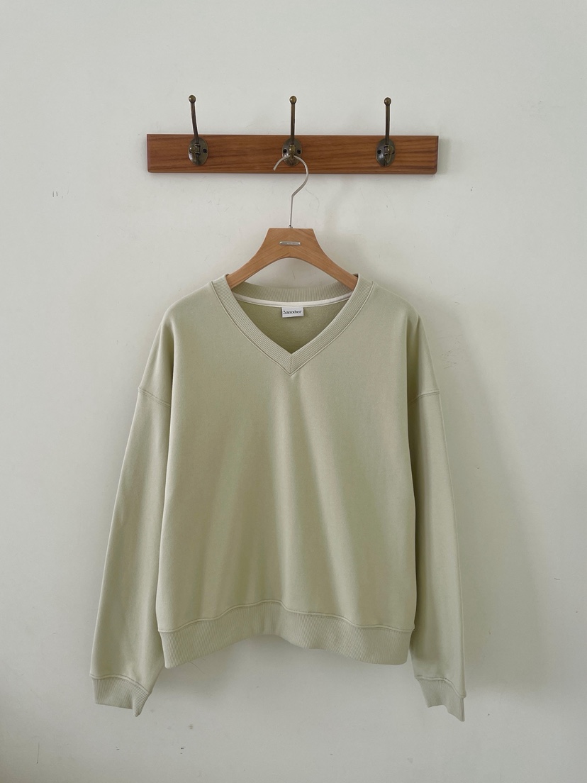 3 ANOTHER東大門實拍女士新品休閑人氣推薦熱賣時尚衛衣V領3 ANOTHER衛衣圖色2