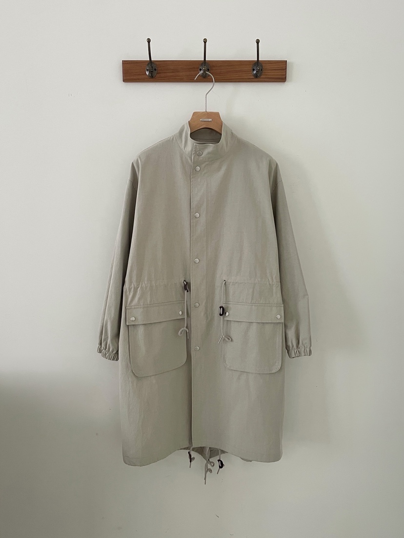 3 ANOTHER韓國代購女裝新品時尚26春夏職業長款風衣復古3 ANOTHER長款風衣圖色2