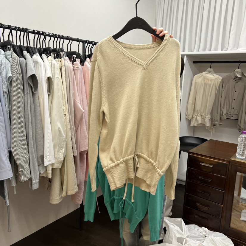 UNANSWERED-MYSTERY/FIFO韓國代購女士新款職業26春夏針織衫UNANSWERED-MYSTERY/FIFO針織衫圖色3