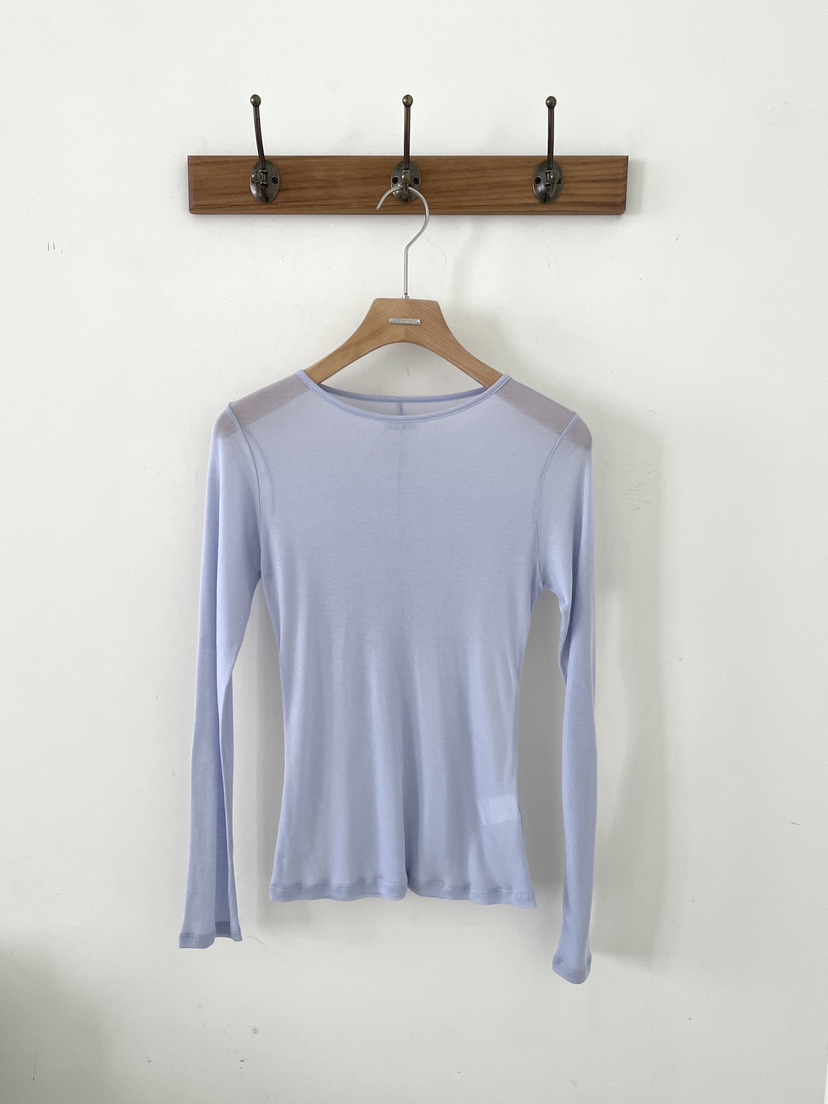 3 ANOTHER東大門實拍女士新品熱賣真品26春夏長袖T恤雙面3 ANOTHER長袖T恤圖色2