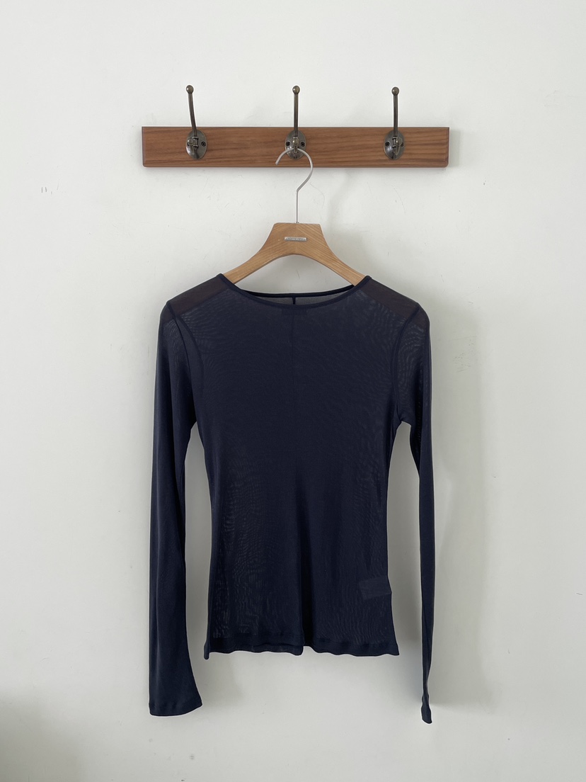 3 ANOTHER東大門實拍女士新品熱賣真品26春夏長袖T恤雙面3 ANOTHER長袖T恤圖色4