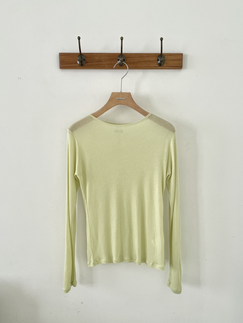 3 ANOTHER東大門實拍女士新品熱賣真品26春夏長袖T恤雙面3 ANOTHER長袖T恤圖色5