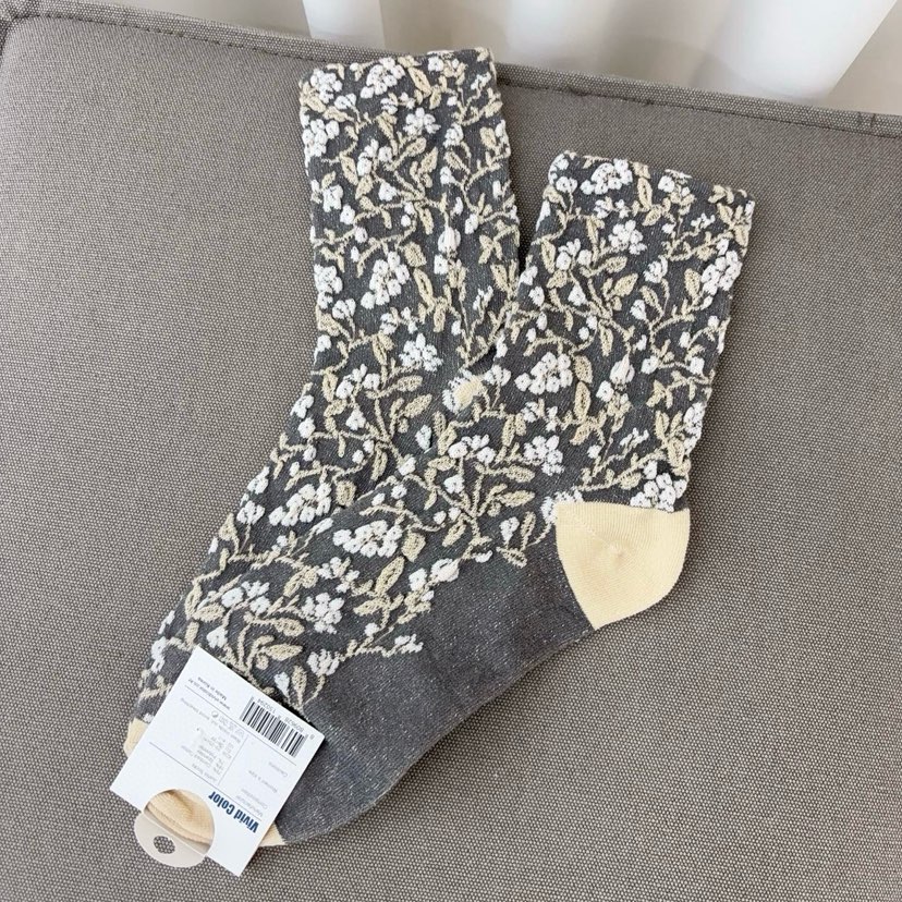 CACTUS-Q韓國直郵實拍女裝新款時尚職業休閑26春夏推薦襪子CACTUS十雙起/可混搭襪子圖色3