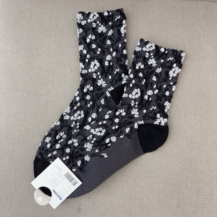 CACTUS-Q韓國直郵實拍女裝新款時尚職業休閑26春夏推薦襪子CACTUS十雙起/可混搭襪子圖色5