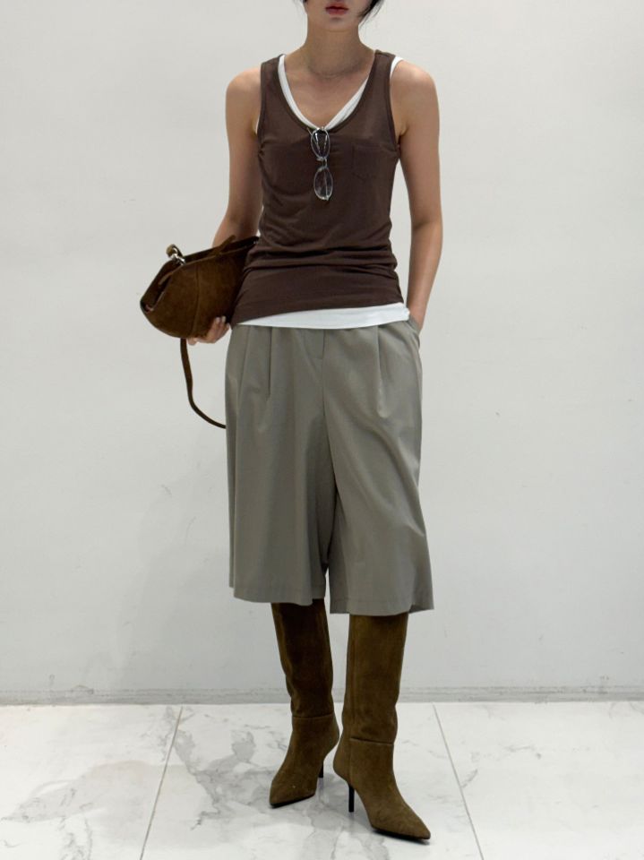 ROOKIE BUD韓國直郵女士新款推薦人氣26春夏熱賣吊帶背心ROOKIE BUD-P吊帶/背心