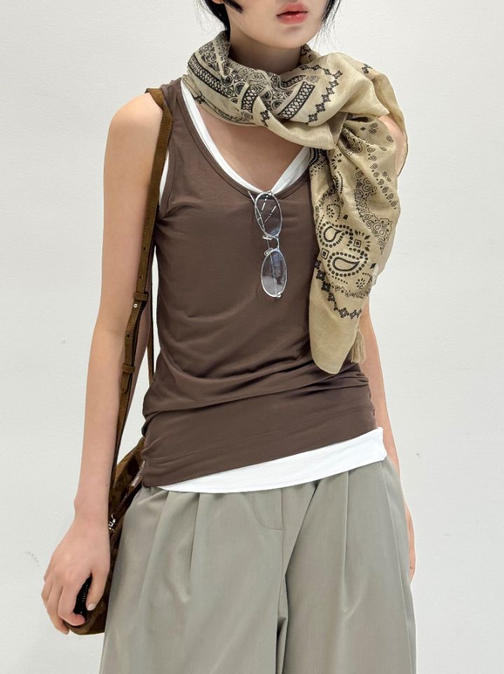 ROOKIE BUD韓國直郵女士新款推薦人氣26春夏熱賣吊帶背心ROOKIE BUD-P吊帶/背心