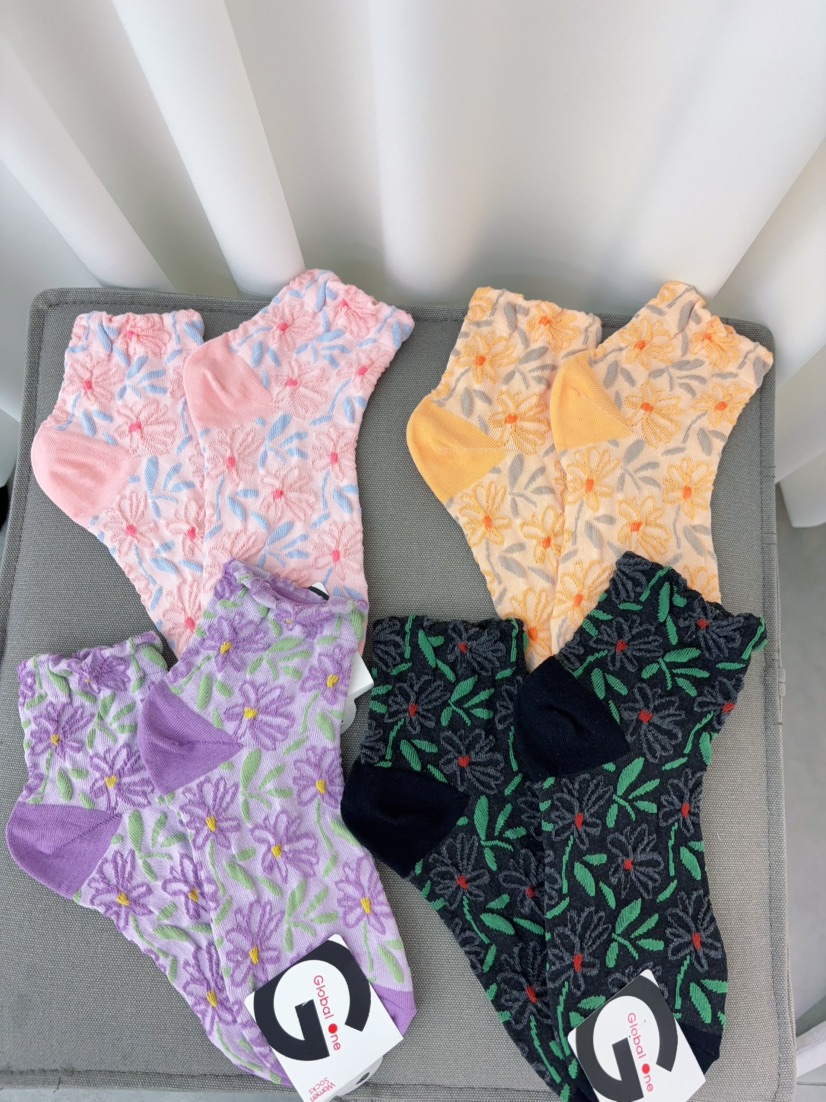 CACTUS-Q韓國代購女士新款26春夏休閑人氣職業熱賣時尚襪子CACTUS十雙起/可混搭襪子