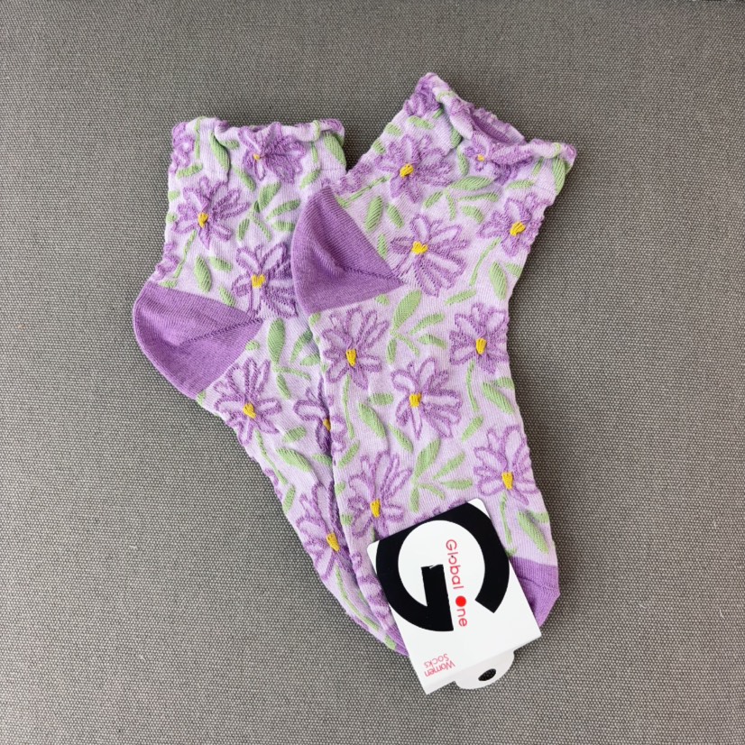 CACTUS-Q韓國代購女士新款26春夏休閑人氣職業熱賣時尚襪子CACTUS十雙起/可混搭襪子圖色3