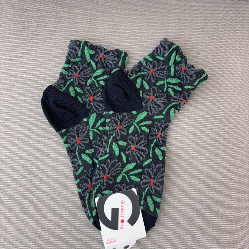 CACTUS-Q韓國代購女士新款26春夏休閑人氣職業熱賣時尚襪子CACTUS十雙起/可混搭襪子圖色4