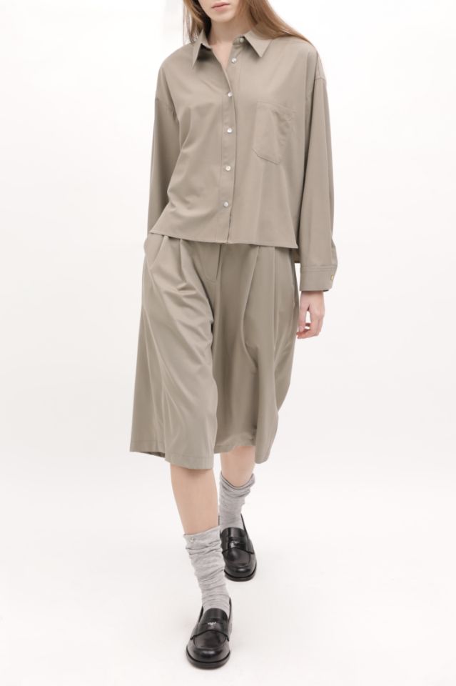 ROOKIE BUD韓國直郵女裝新款26春夏休閑襯衫蕾絲衫羊毛短款ROOKIE BUD-P襯衫/蕾絲衫