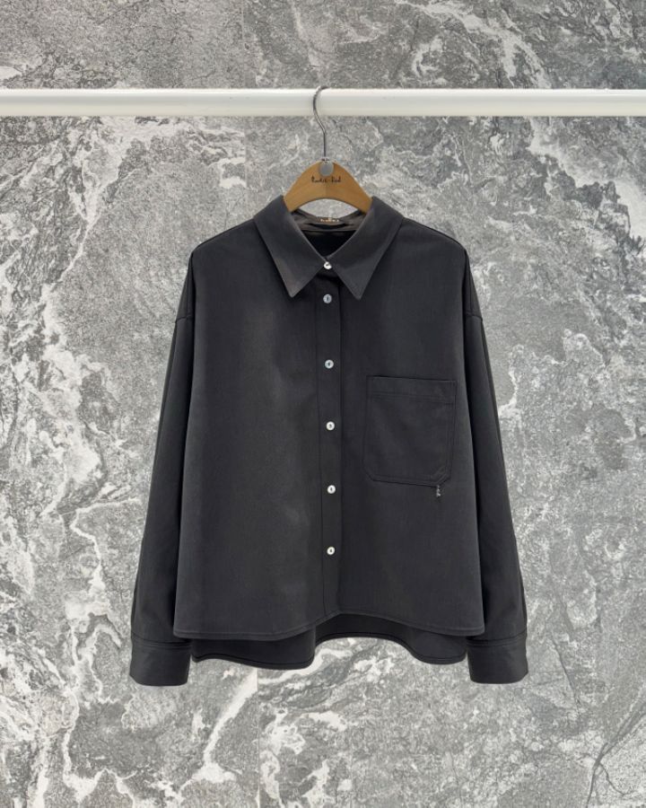 ROOKIE BUD韓國直郵女裝新款26春夏休閑襯衫蕾絲衫羊毛短款ROOKIE BUD-P襯衫/蕾絲衫圖色2