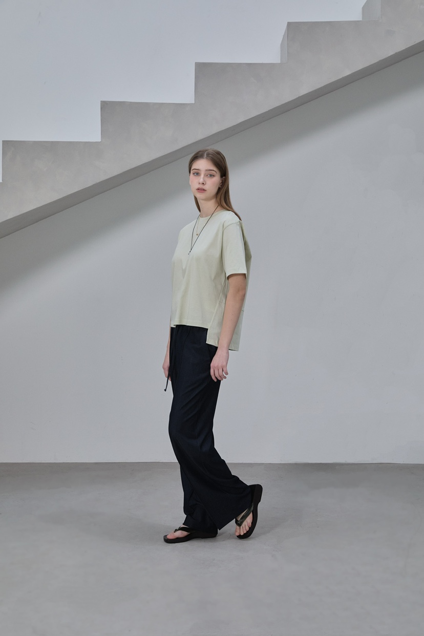 2ND GATE韓國直郵女士新款推薦休閑時尚職業熱賣T恤絲綢2ND GATET恤