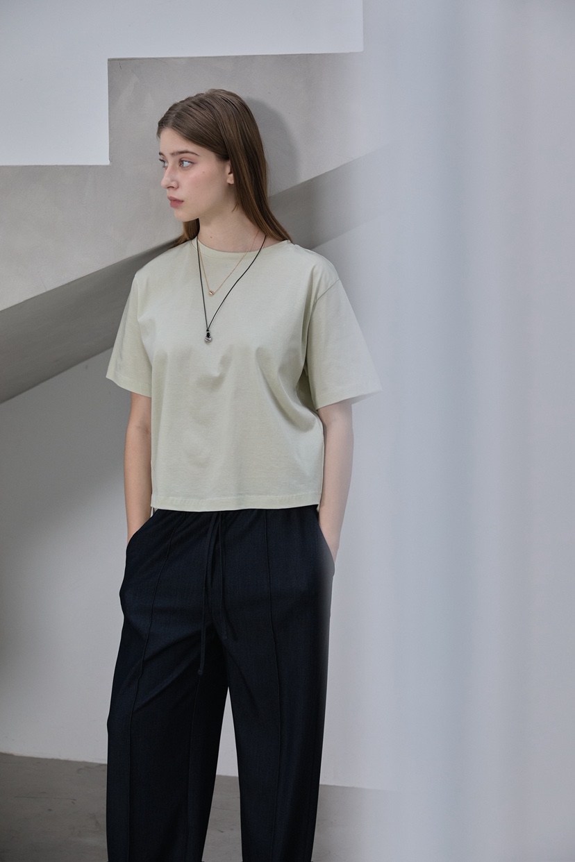 2ND GATE韓國直郵女士新款推薦休閑時尚職業熱賣T恤絲綢2ND GATET恤