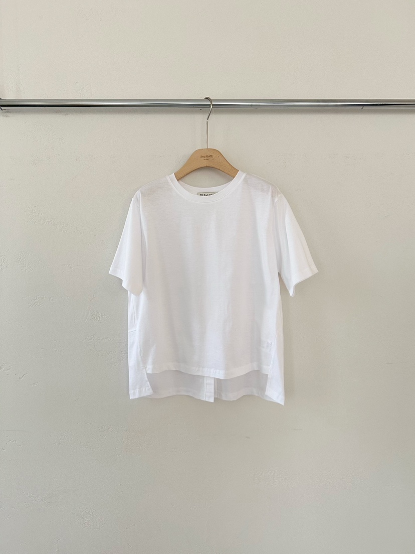 2ND GATE韓國直郵女士新款推薦休閑時尚職業熱賣T恤絲綢2ND GATET恤圖色2