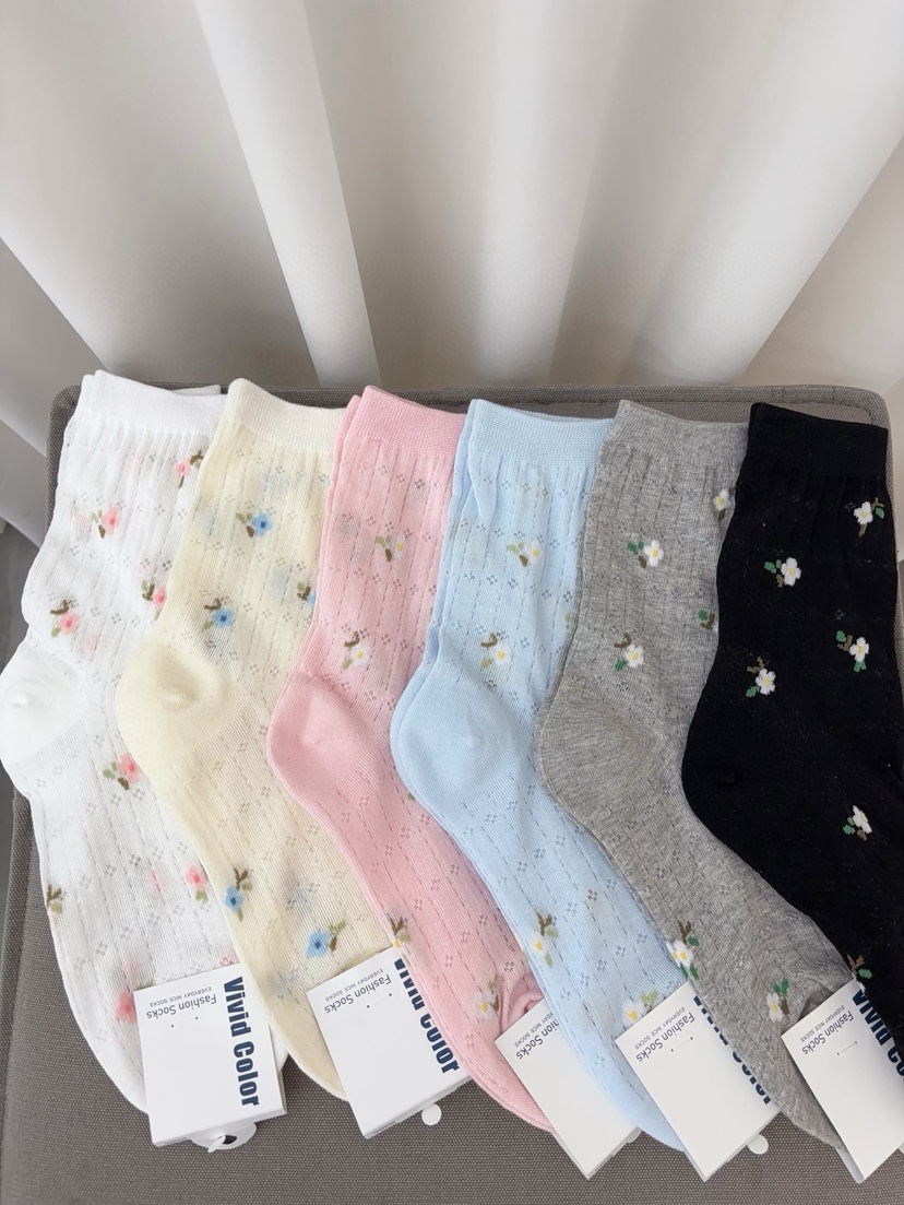 CACTUS-Q韓國直郵實拍女士新品推薦職業26春夏休閑時尚襪子CACTUS十雙起/可混搭襪子