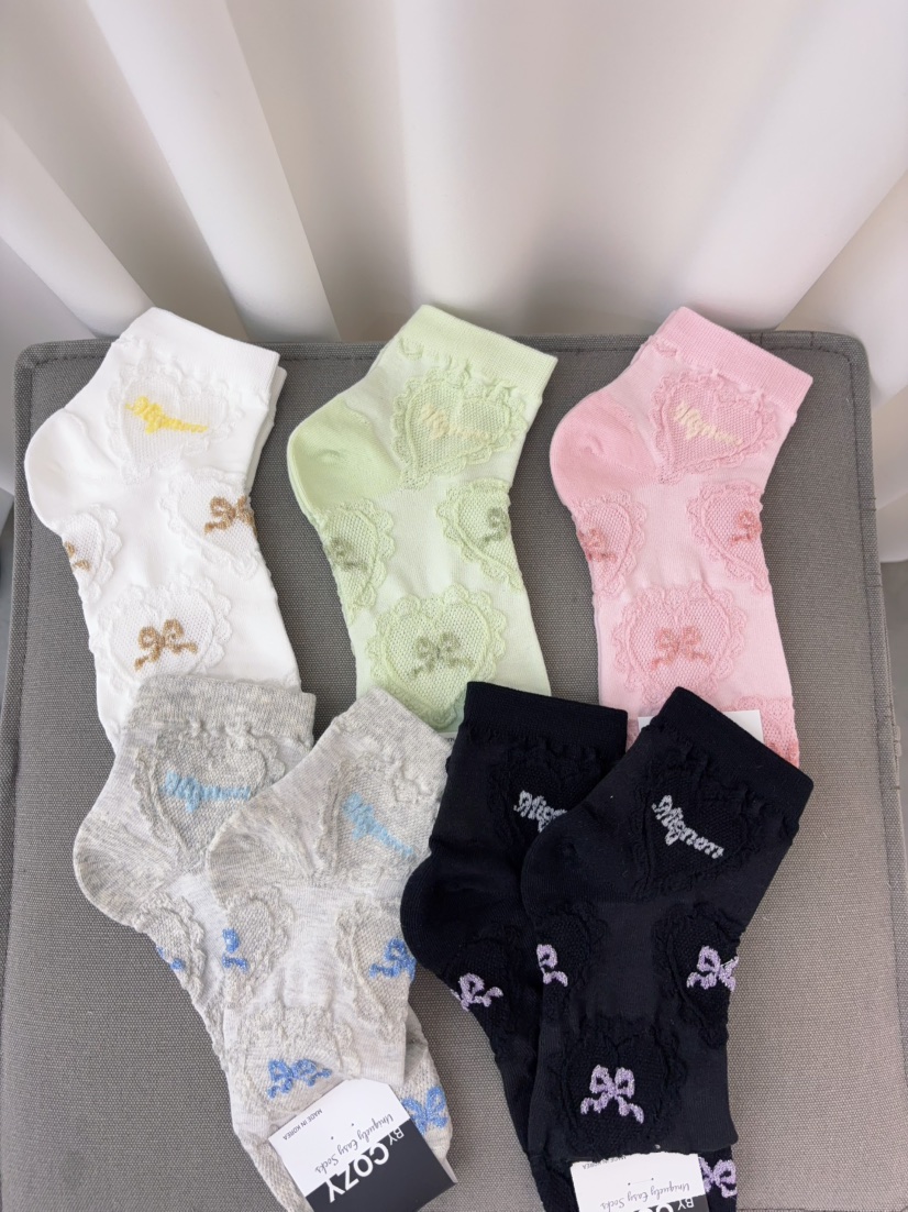 CACTUS-Q韓國代購女裝新款休閑推薦26春夏熱賣人氣職業襪子CACTUS十雙起/可混搭襪子