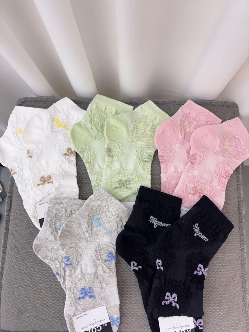 CACTUS-Q韓國代購女裝新款休閑推薦26春夏熱賣人氣職業襪子CACTUS十雙起/可混搭襪子