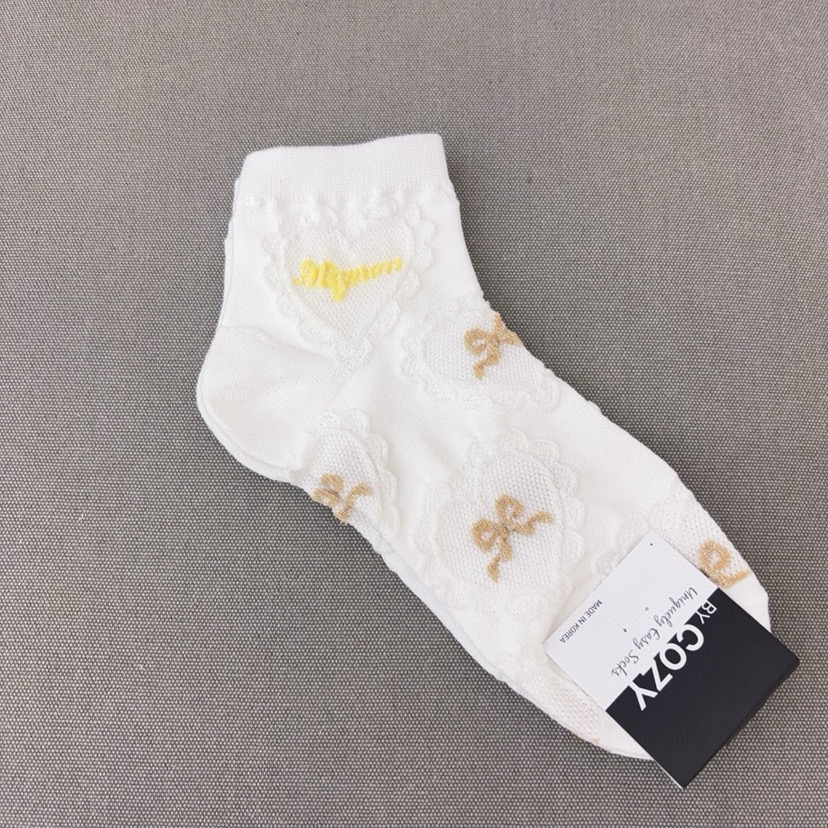 CACTUS-Q韓國代購女裝新款休閑推薦26春夏熱賣人氣職業襪子CACTUS十雙起/可混搭襪子圖色1