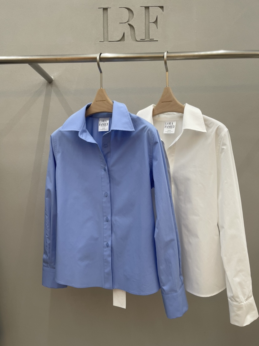 PLUS HONG-P韓國東大門直郵女裝新款時尚職業襯衫蕾絲衫LORA FAMILY/PLUS HONG襯衫/蕾絲衫圖色2左二色