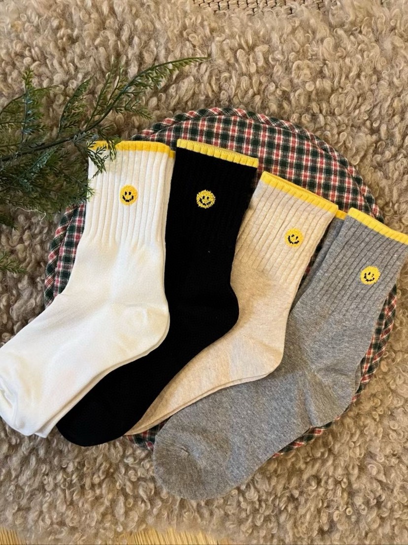 CACTUS-Q韓國直郵實拍女士新款26春夏時尚職業休閑推薦襪子CACTUS十雙起/可混搭襪子