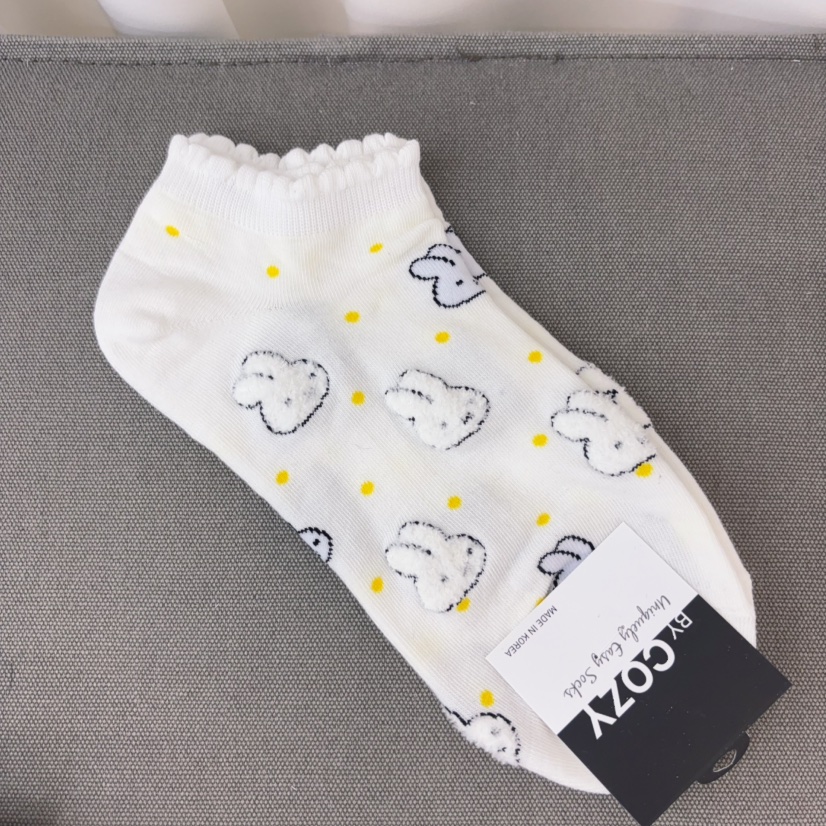 CACTUS-Q韓國代購女裝新品熱賣26春夏時尚休閑推薦人氣襪子CACTUS十雙起/可混搭襪子圖色1