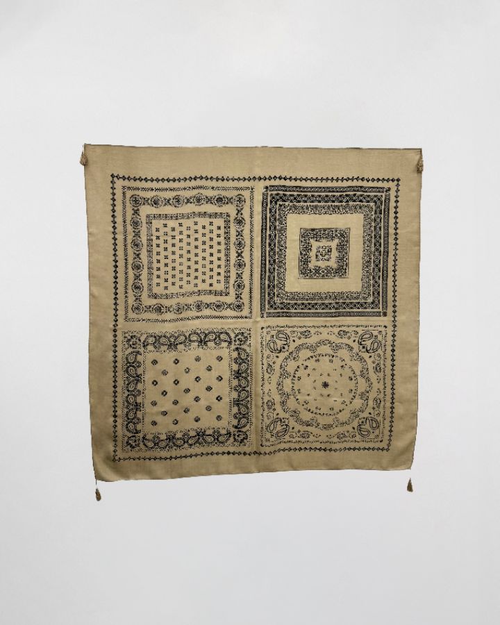 ROOKIE BUD韓國代購女士新品時尚26春夏推薦職業圍巾披肩ROOKIE BUD-P圍巾/披肩圖色2